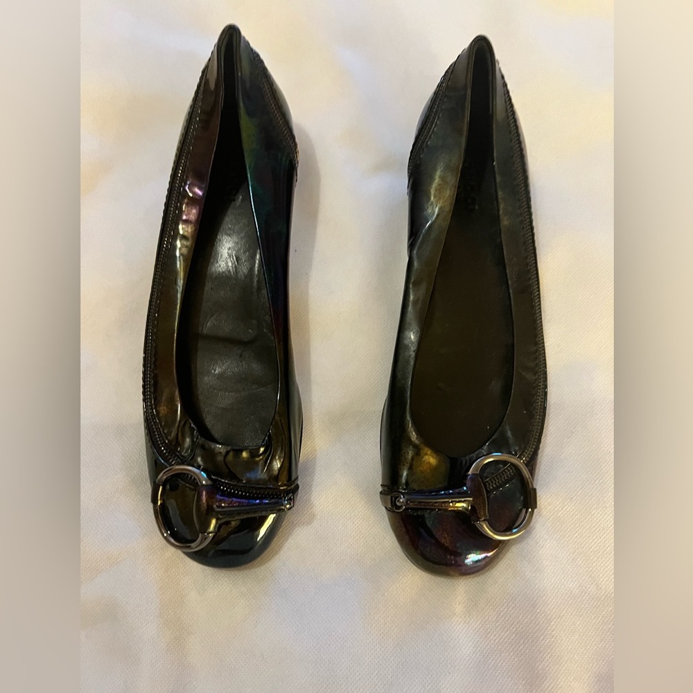 Brand New Gucci Bamboo Leather Flats